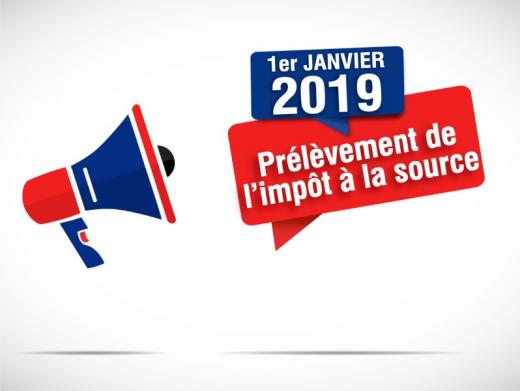 Prélèvement à la source: nouveauté de 2019